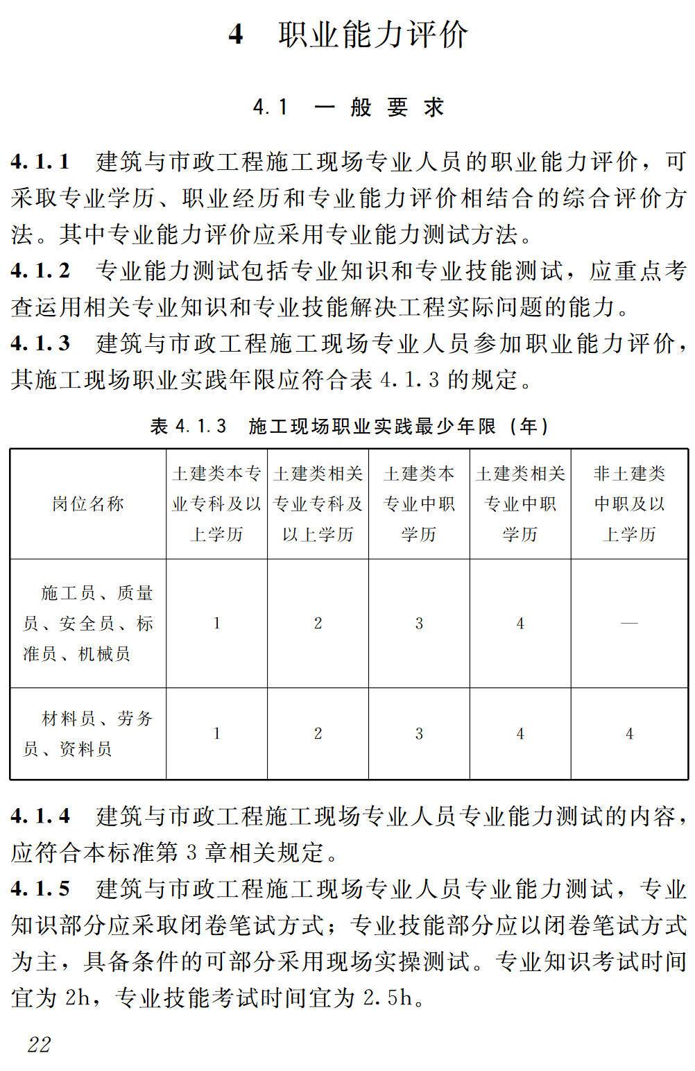 《建筑与市政工程施工现场专业人员职业标准》(JGJ/T250-2011)【高清无水印PDF版下载】2