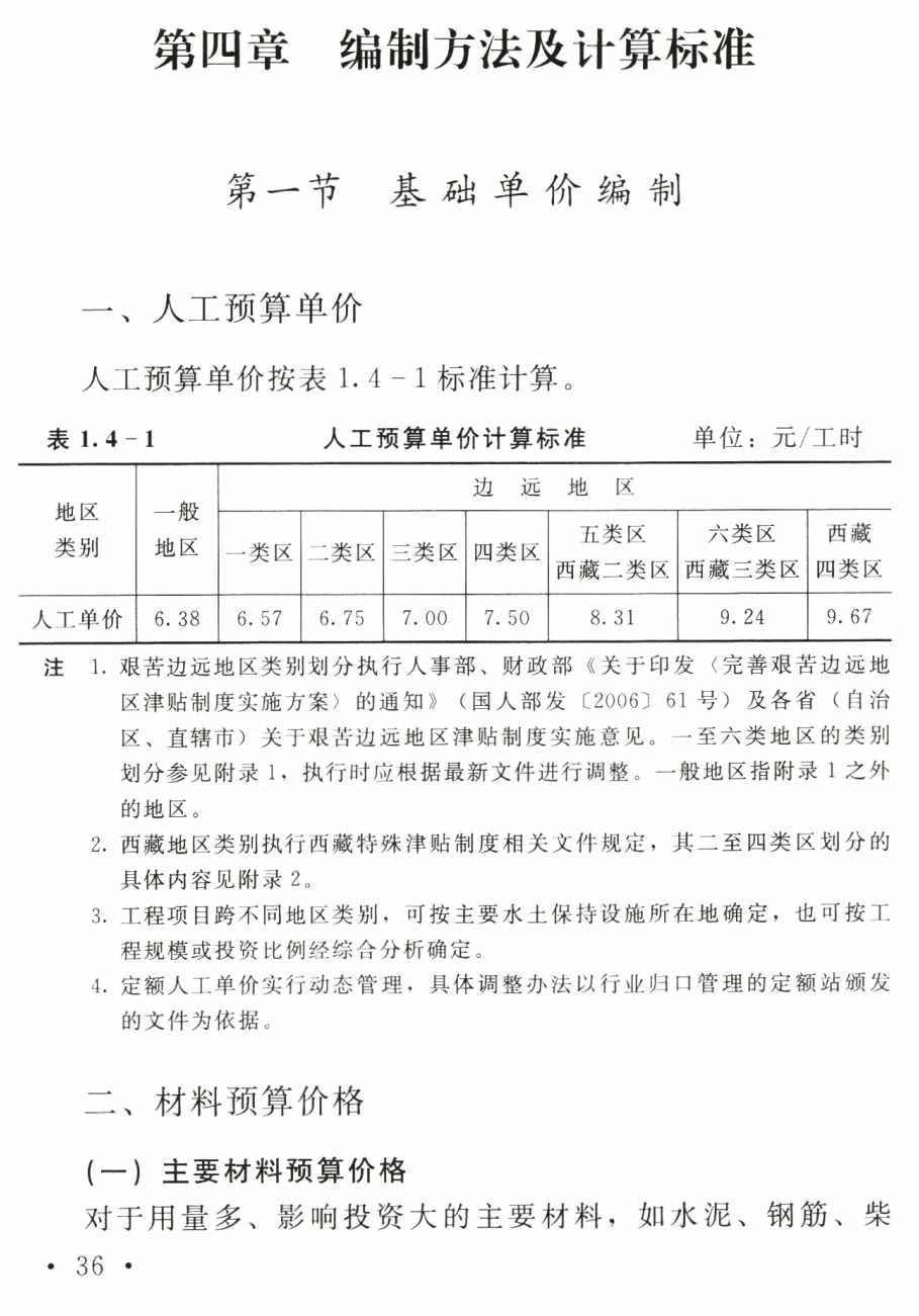 《水利工程设计概（估）算编制规定（水土保持工程）》【全文附高清无水印PDF版下载】2