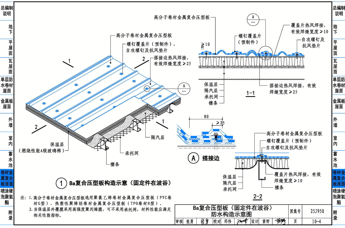 《建筑防水》（图集编号：25J950）【全文附高清无水印PDF+可编辑Word版下载】4