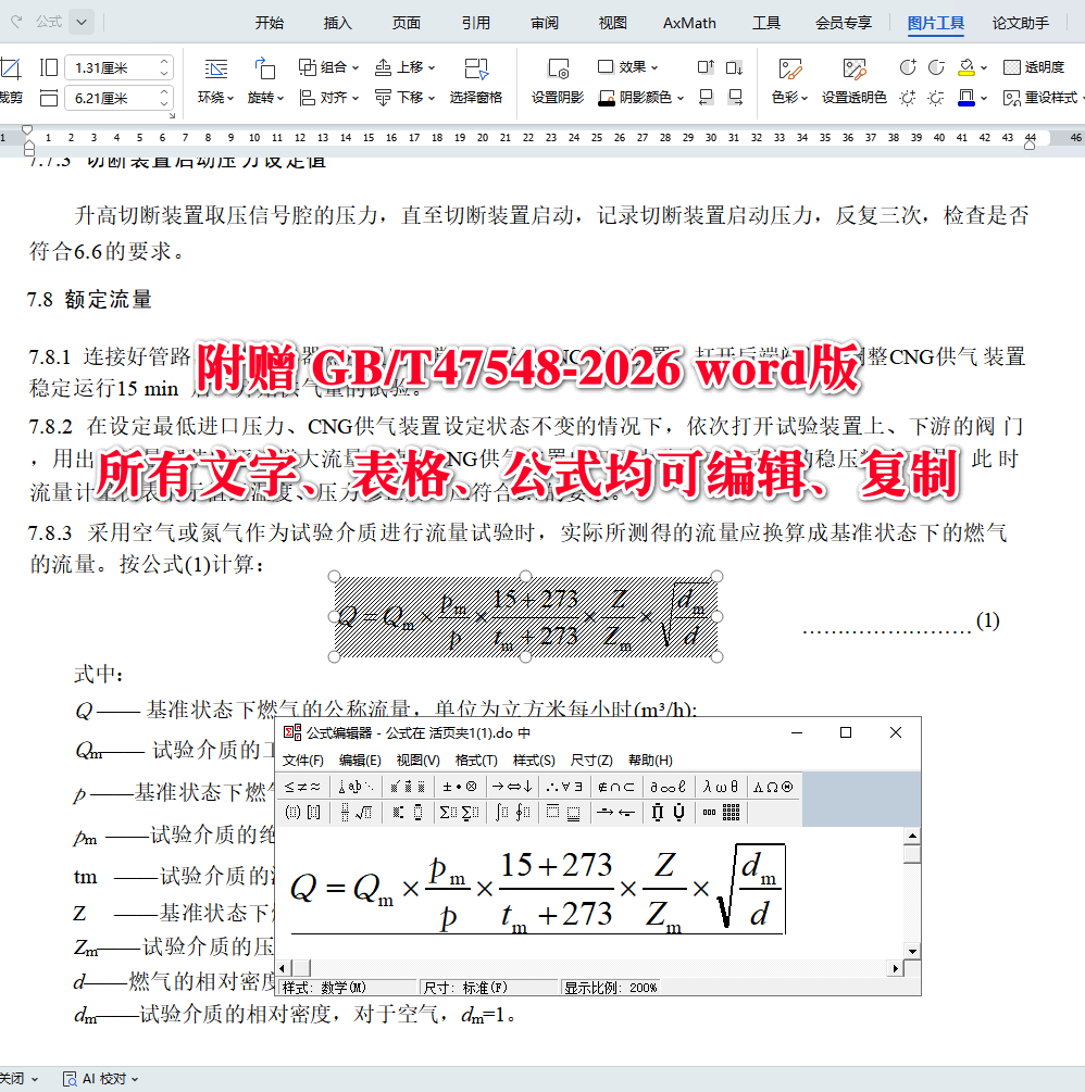 《城镇压缩天然气(CNG)供气装置》(GB/T47548-2026)【全文附高清无水印PDF+可编辑Word版下载】4