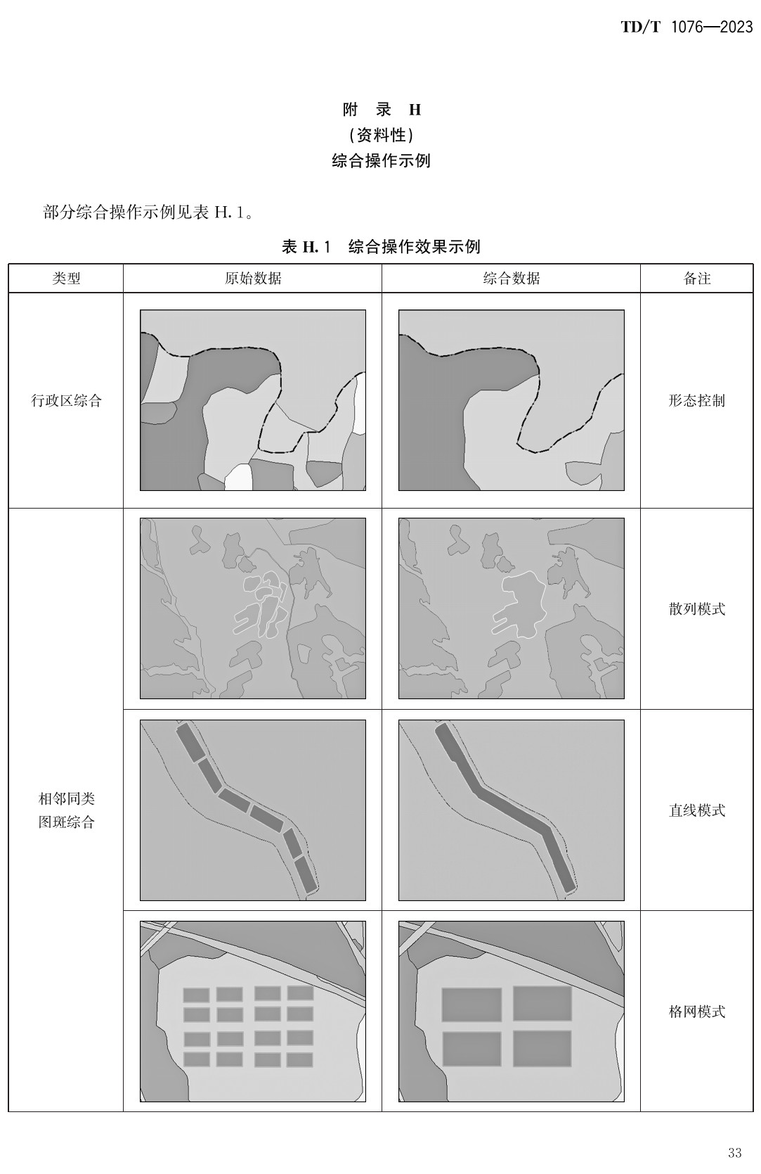 《国土调查数据缩编技术规范》（TD/T1076-2023）【全文附高清无水印PDF版+Word版下载】4