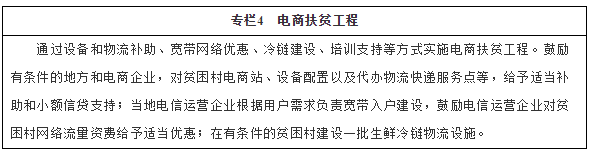 专栏4 电商扶贫工程